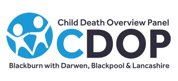 Child Death Overview Panel Blackburn with Darwen, Blackpool & Lancashire logo