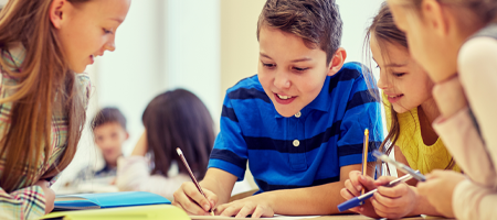 Image of young children in an educatinal setting